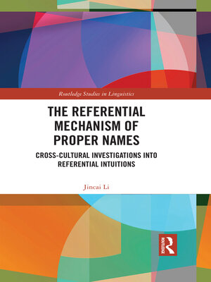 cover image of The Referential Mechanism of Proper Names